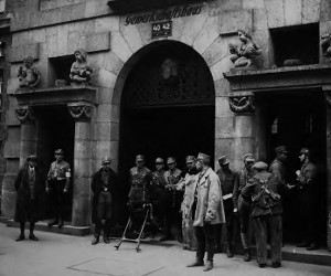 Besetzung des Münchner Gewerkschaftshauses in der Pestalozzistraße durch die SA am 2. Mai 1933